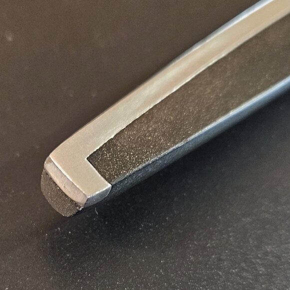 MCM Ebony Elegance MAR-CREST Atomic Starburst Cold Meat Fork Stainless Japan - Picture 10 of 11